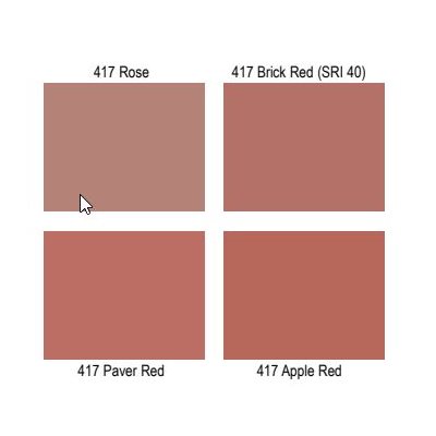 COLOR CONC RED