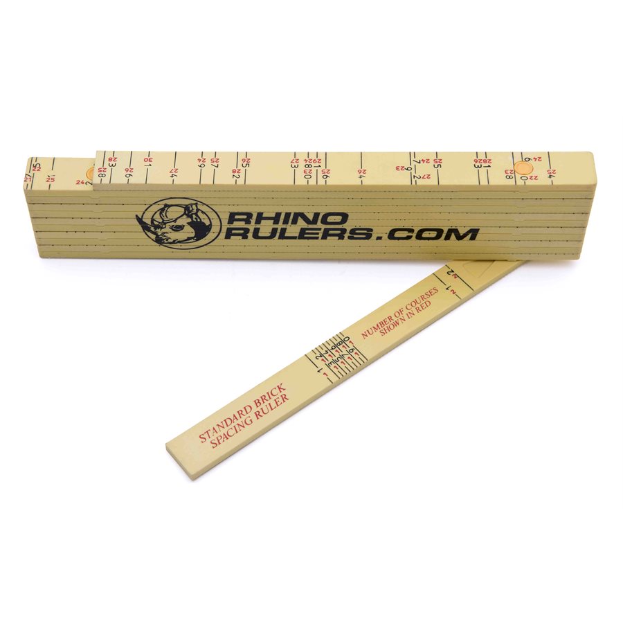 RULE FOLD BRICK SPACING 6'